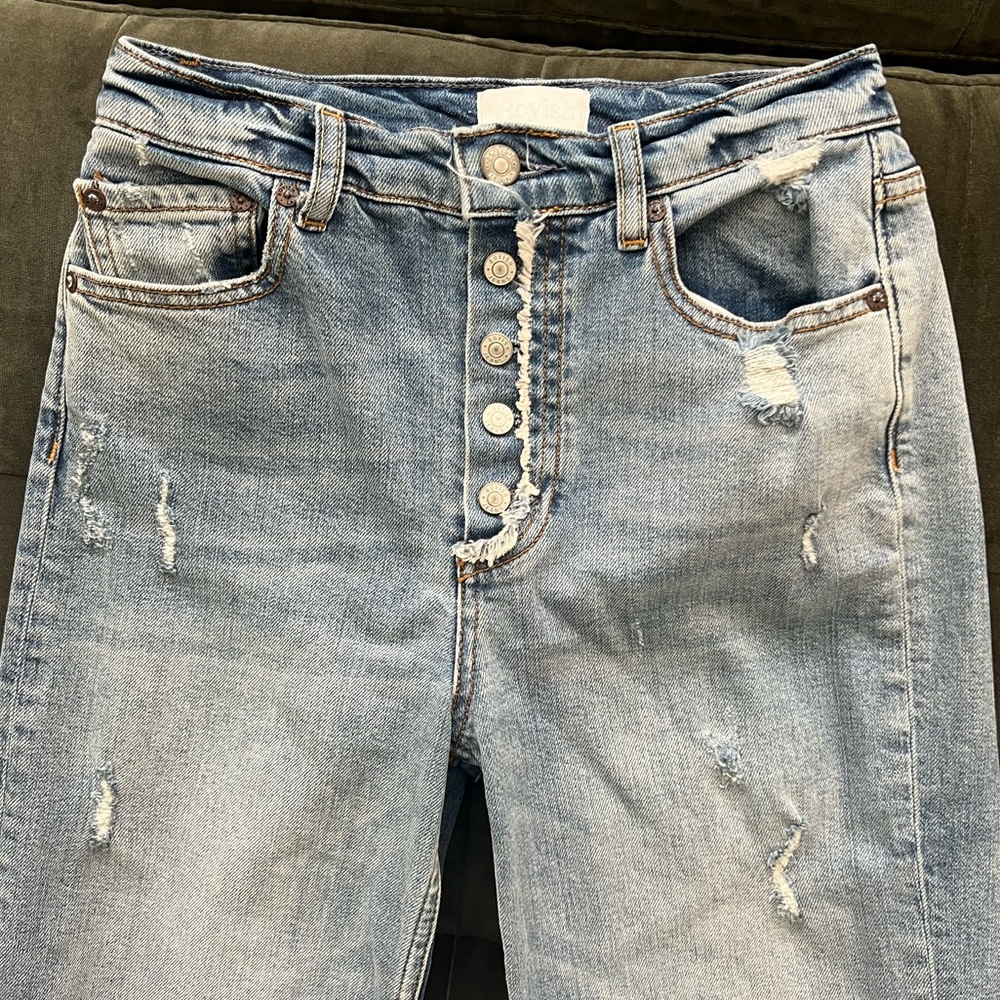 Boyish Brand Distressed Ankle Jeans